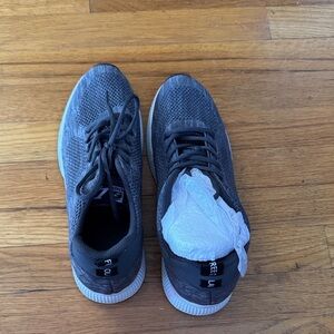 Conzuri Lift Shoes Men's Grey Mesh Athletic Sneakers